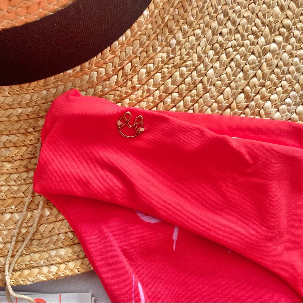 RARE Maaji β’ Sugar Candy Apple Sublime Floral Reversible Bikini Bottoms πΊπβοΈ - Picture 8 of 14